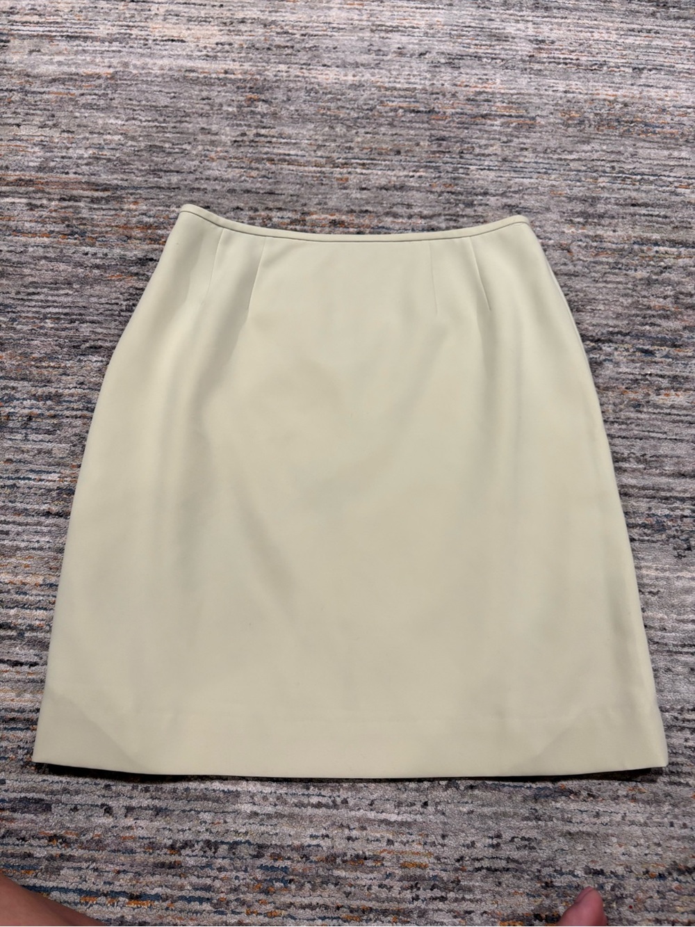 Classic Cream A-Line Skirt